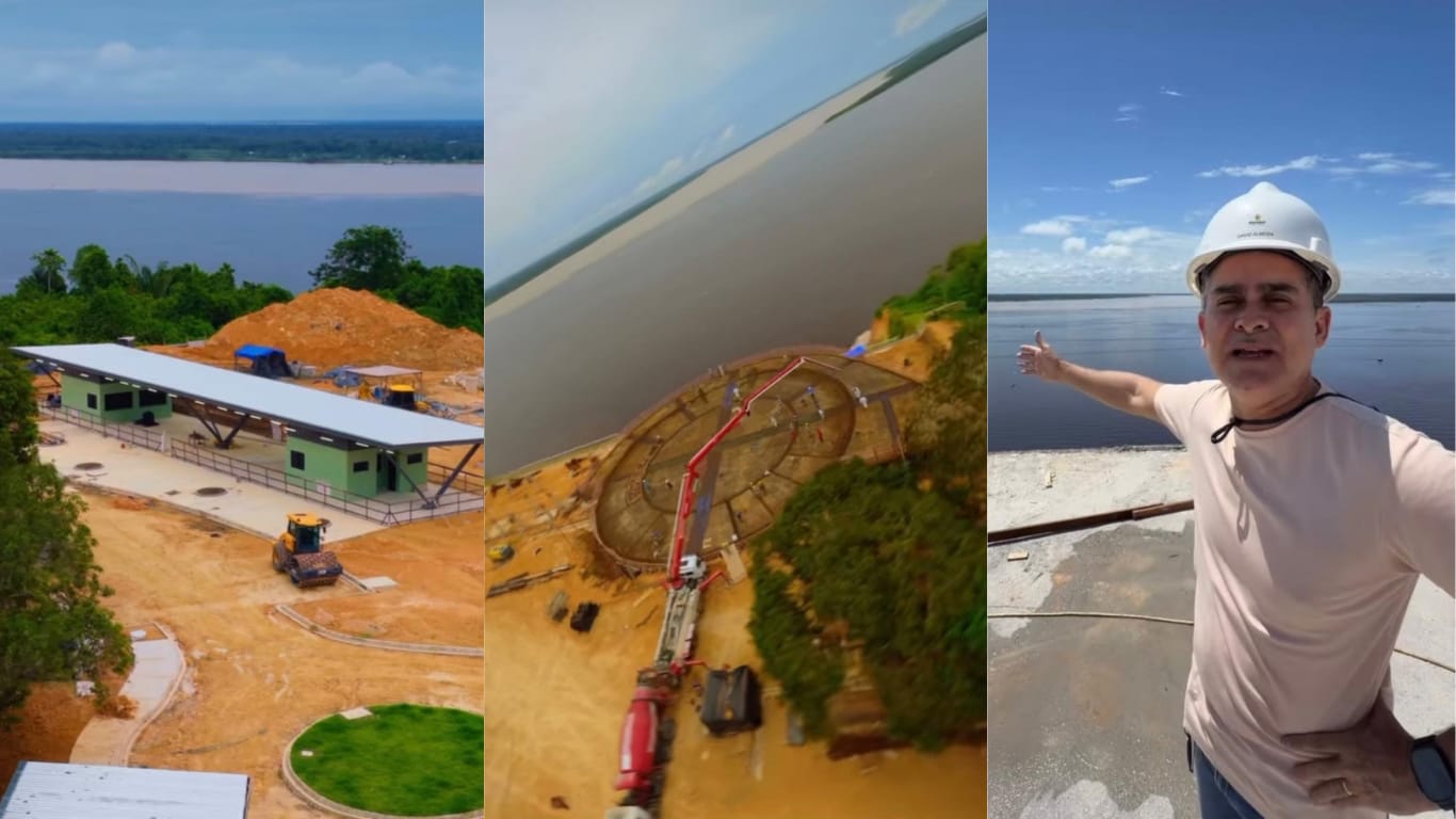 Encontro das Águas ganha mirante monumental com entrega prevista para agosto