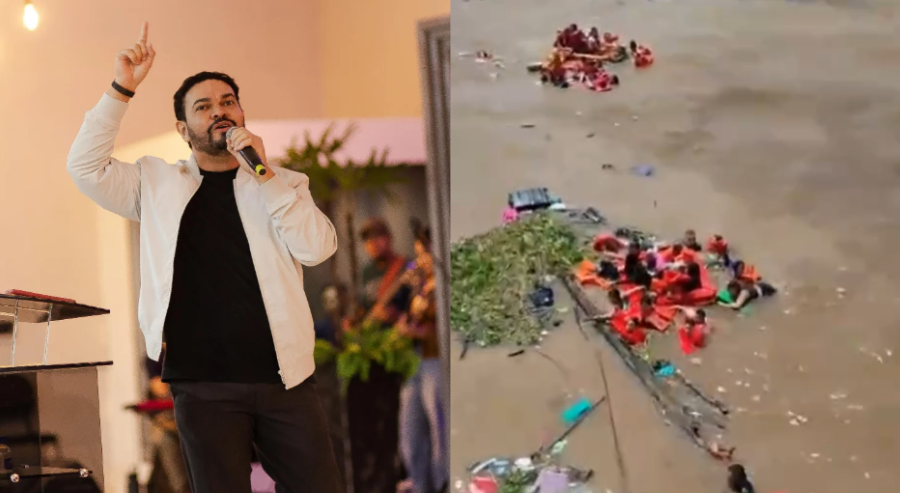 Terceira vítima encontrada após naufrágio, cantor gospel é sepultado