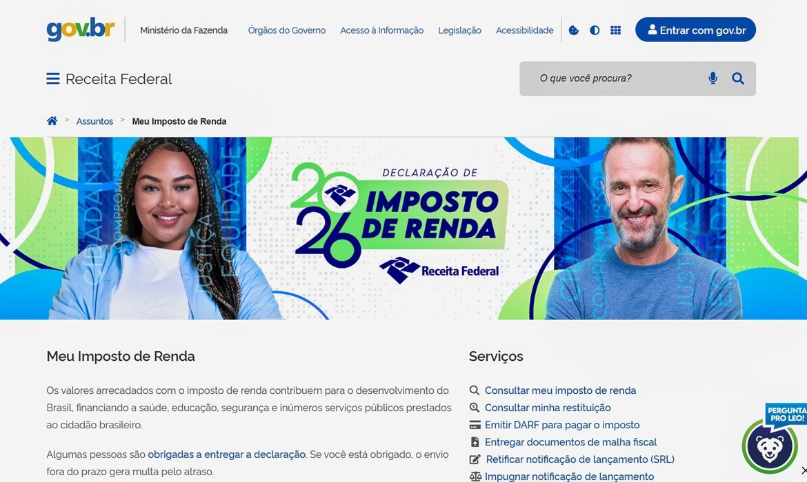 Saiba todas as mudanças na declaração do Imposto de Renda de 2026